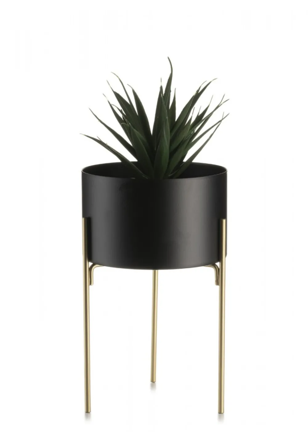 Kwietnik stojący stojak 20 cm metal LOFT * HowHomely Online