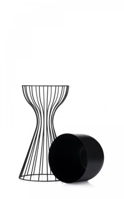 Kwietnik stojący z osłonką 46 cm LOFT metal * HowHomely Sale
