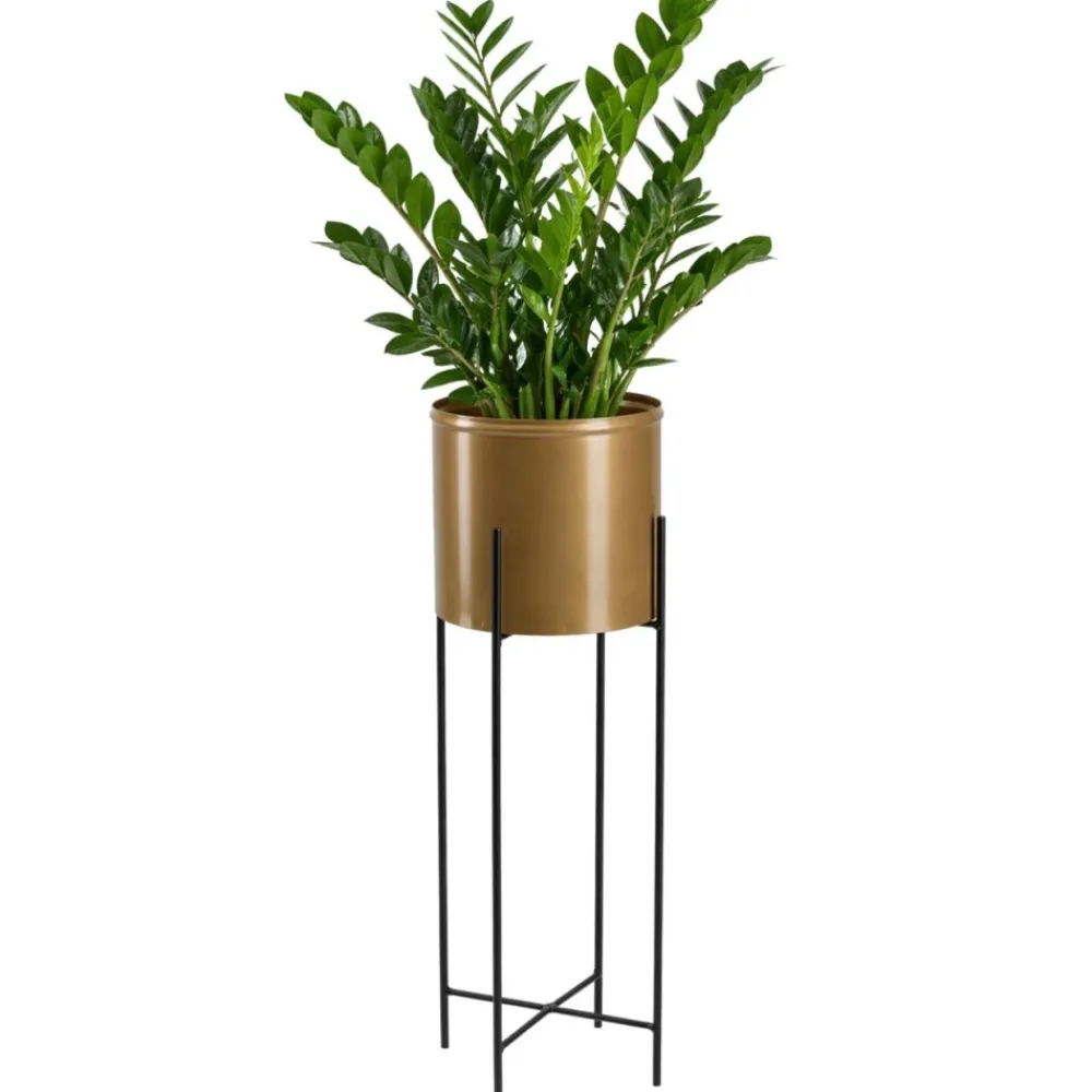 Kwietnik z osłonka 75 cm czarno złoty GALMOUR * HowHomely Outlet