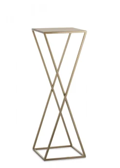 Kwietnik złoty nowoczesny stojak na rośliny 70 cm GLAM * HowHomely Discount