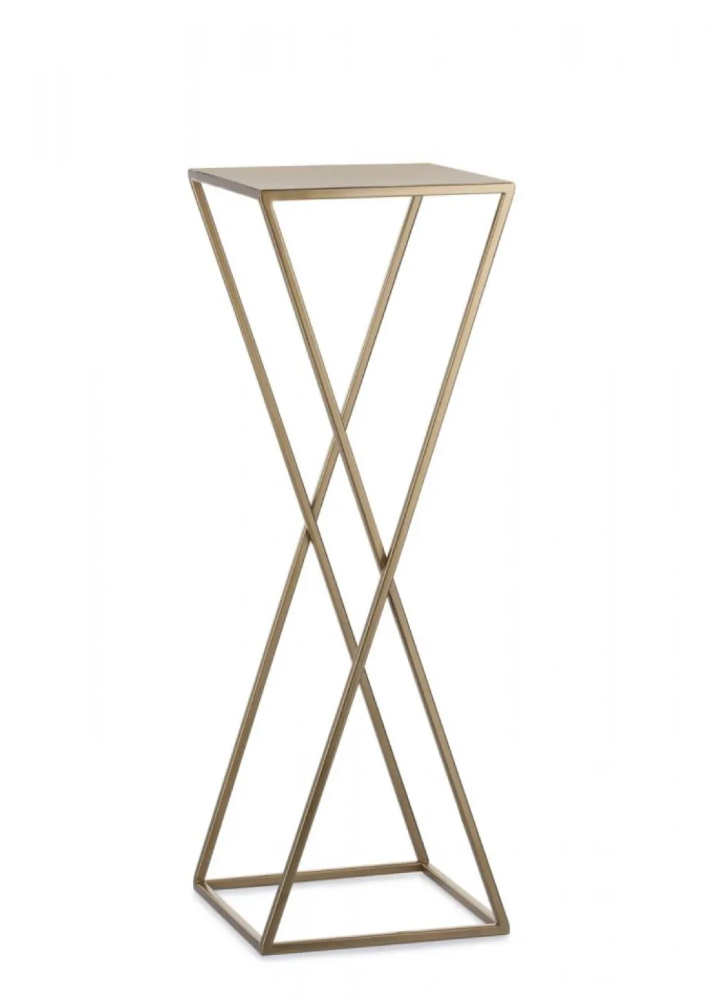 Kwietnik złoty nowoczesny stojak na rośliny 70 cm GLAM * HowHomely Discount