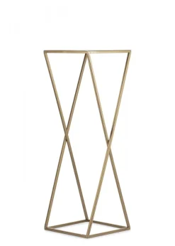 Kwietnik złoty nowoczesny stojak na rośliny 70 cm GLAM * HowHomely Discount