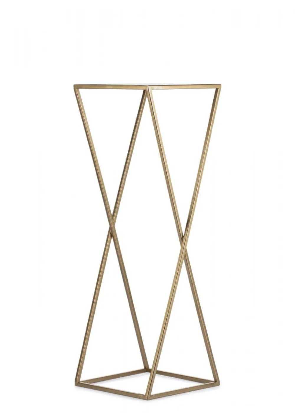 Kwietnik złoty nowoczesny stojak na rośliny 70 cm GLAM * HowHomely Discount