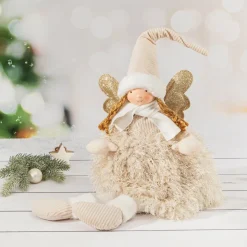 Lalka dekoracyjna FIG/90 elf skrzydełka