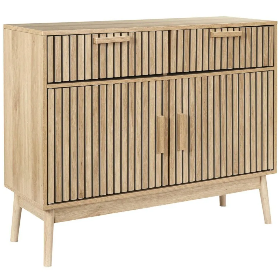 Lamelowa komoda LINEA 100x80 cm