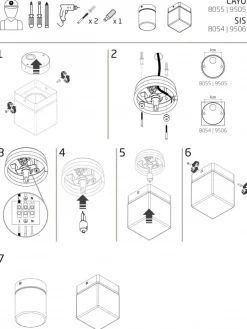 Lampa łazienkowa SIS chrom G9
