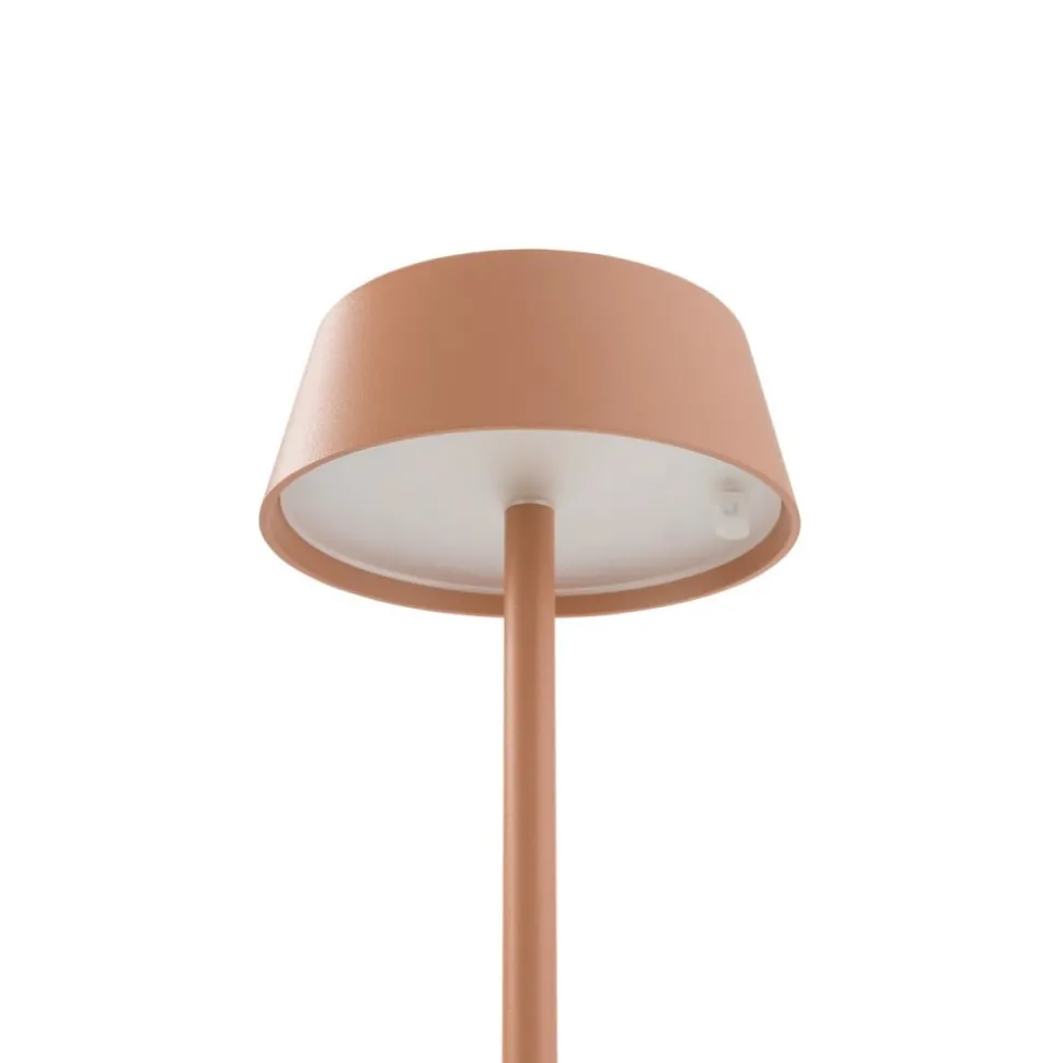 Lampa ogrodowa AMY LED ceglasta