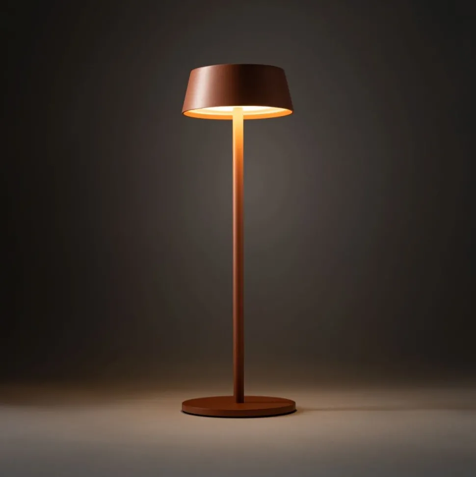 Lampa ogrodowa AMY LED ceglasta