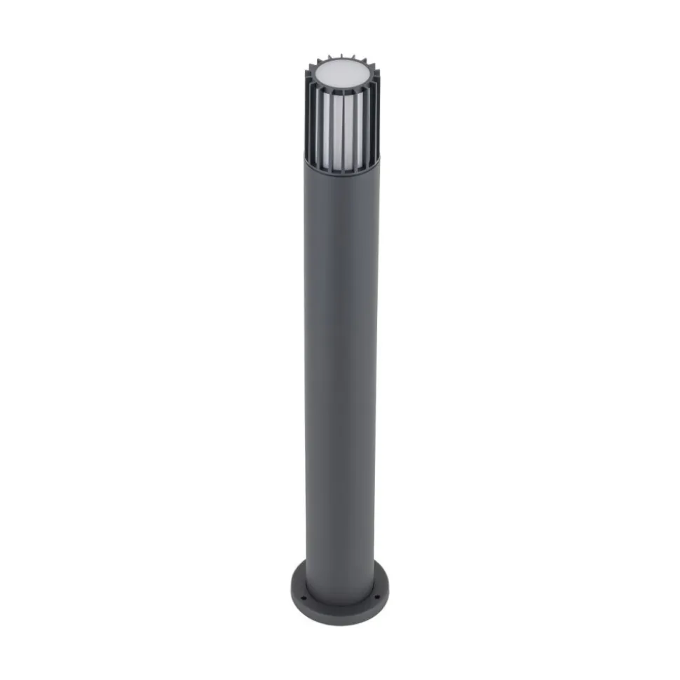 Lampa ogrodowa RIBO szara 1xE27