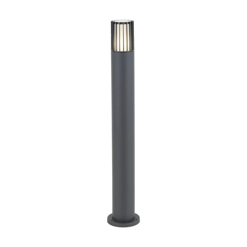 Lampa ogrodowa RIBO szara 1xE27