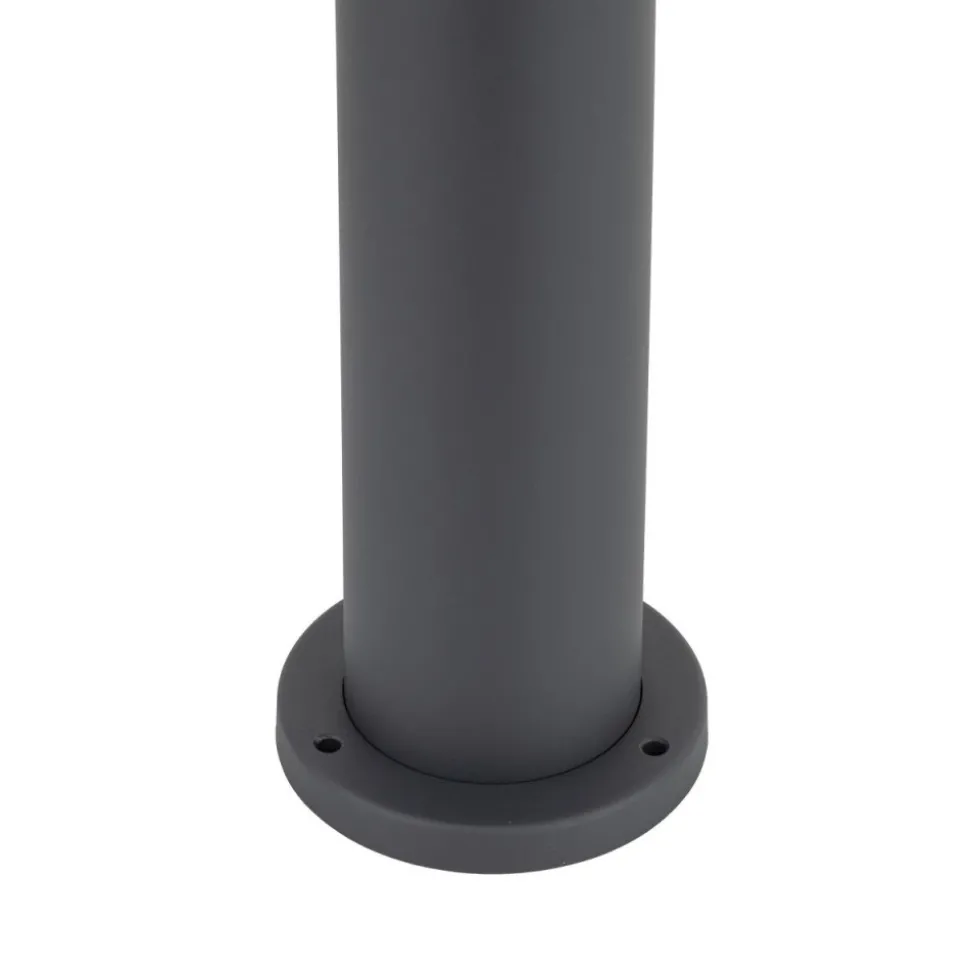 Lampa ogrodowa RIBO szara 1xE27
