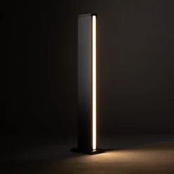 Lampa ogrodowa SLIT LED czarna 12W IP54 3000K