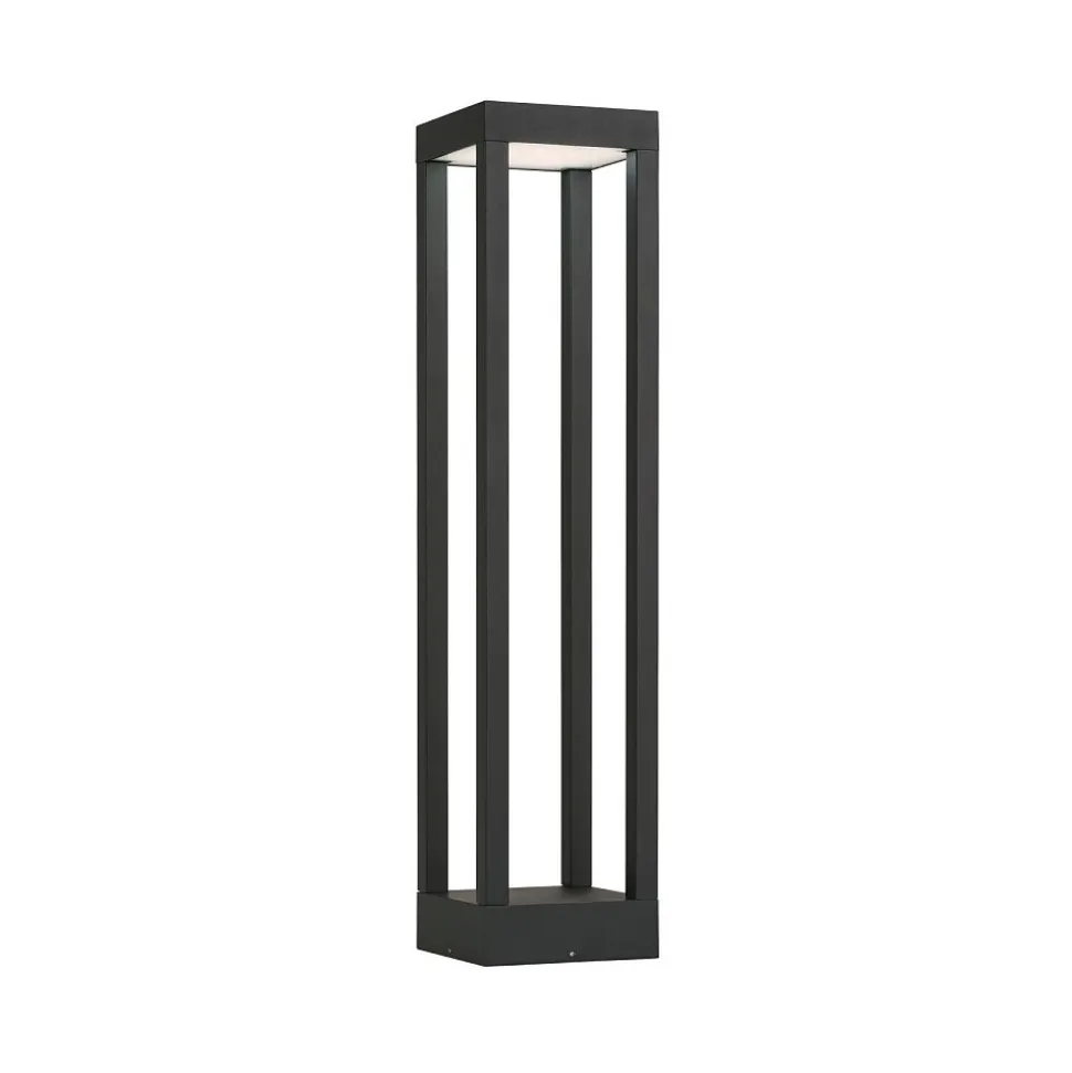 Lampa Ogrodowa STRUCTURE Czarny 13W LED 3000K IP54 50cm