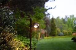 Lampa ogrodowa TESSA LED czarna 7W IP54 3000K