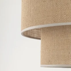 Lampa Podłogowa CALISTO Juta Abażur 1xE27 159cm