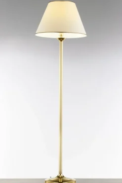 Lampa podłogowa CLASSIC misiądz satynowany 1xE27