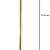 Lampa Podłogowa CLASSIC Patyna Beżowy Abażur 1xE27 155 cm