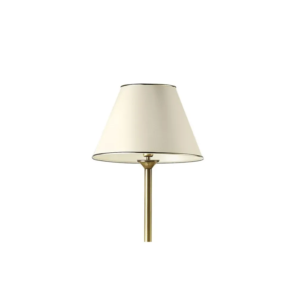 Lampa Podłogowa CLASSIC Patyna Beżowy Abażur 1xE27 155 cm