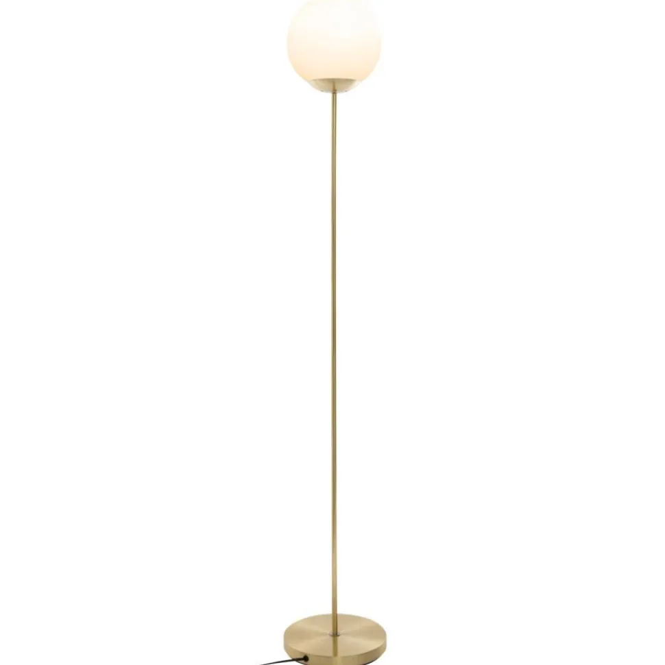 Lampa podłogowa Dris złota 135 cm