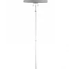 Lampa Podłogowa EGIDA Srebrny Szary Abażur 3xE27 166 cm