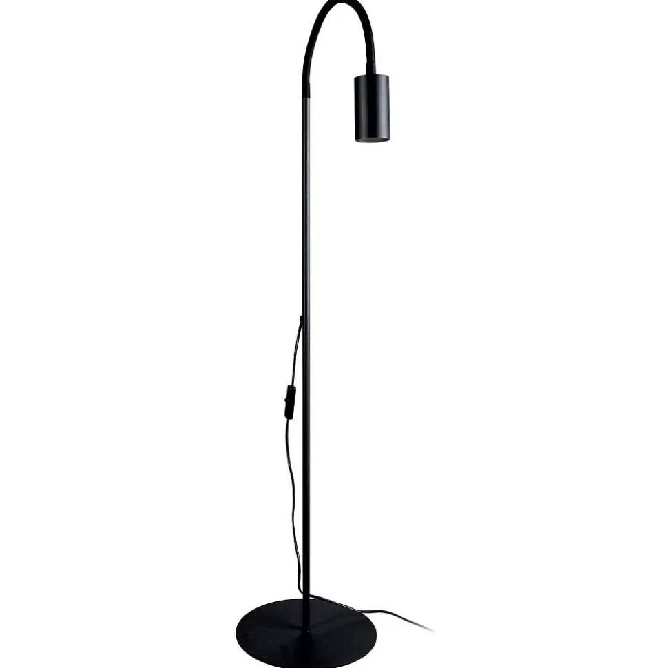 Lampa Podłogowa EYE FLEX Czarny 1xGU10