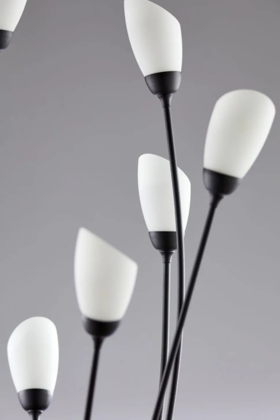 Lampa podłogowa GLORIOSA czarny mat 9xG9