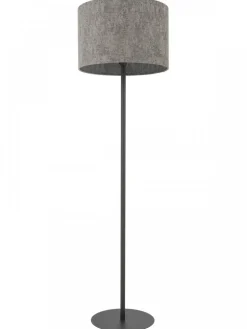 Lampa podłogowa LAGO szara 1xE27