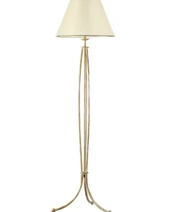 Lampa Podłogowa LAURA Patyna Beżowy Abażur 1xE27 163 cm
