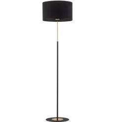 Lampa podłogowa LORD czarna złota 1xE27