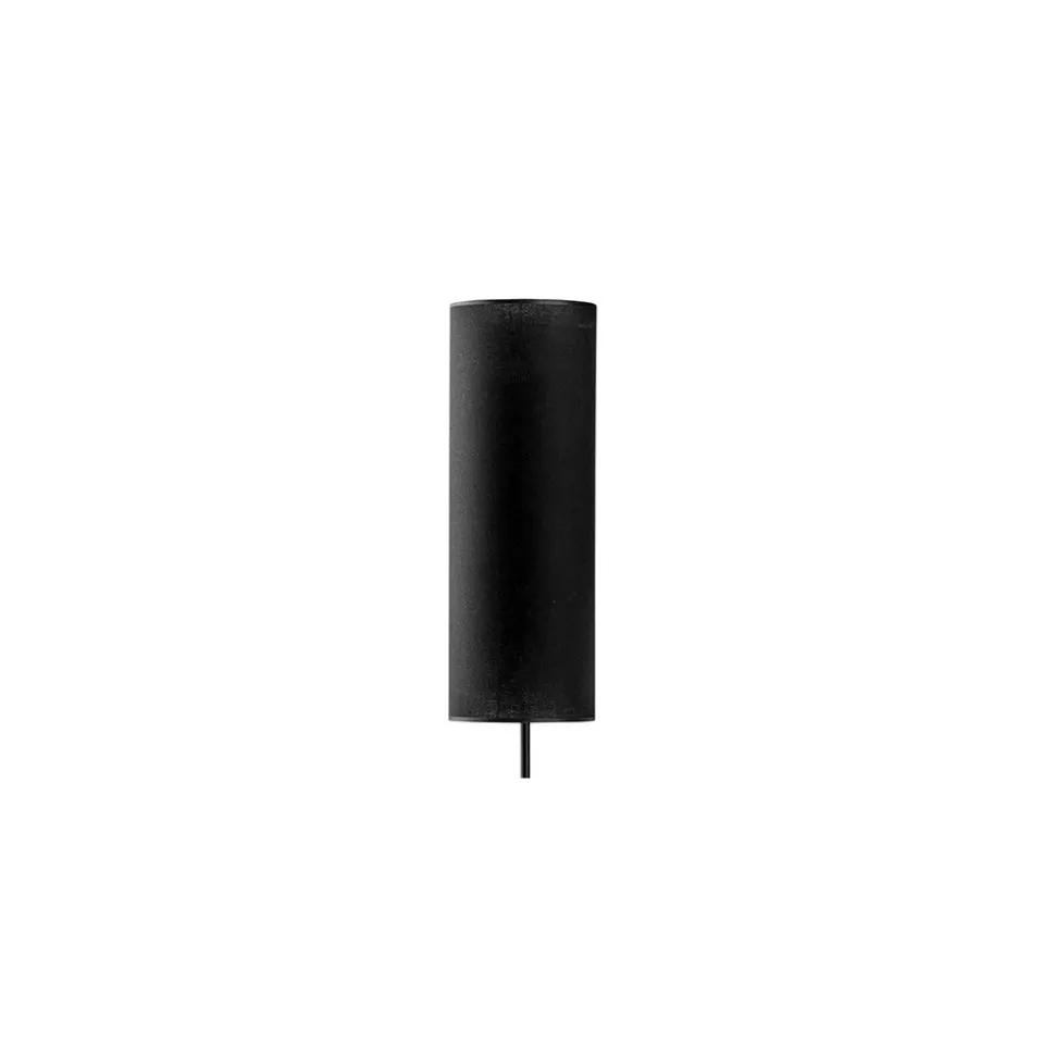 Lampa Podłogowa LUNETA Czarny Abażur 1xE27 165cm