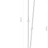 Lampa Podłogowa MONO Biały 2xGU10 216cm