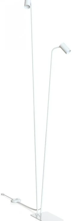 Lampa Podłogowa MONO Biały 2xGU10 216cm
