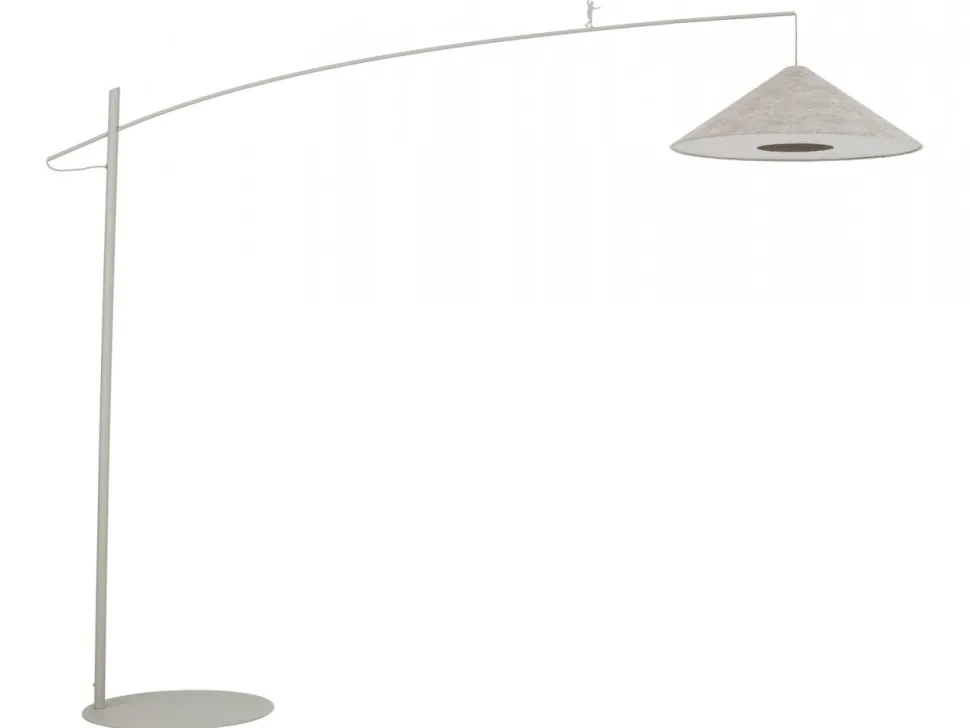 Lampa podłogowa POISE A beżowa 1xE27