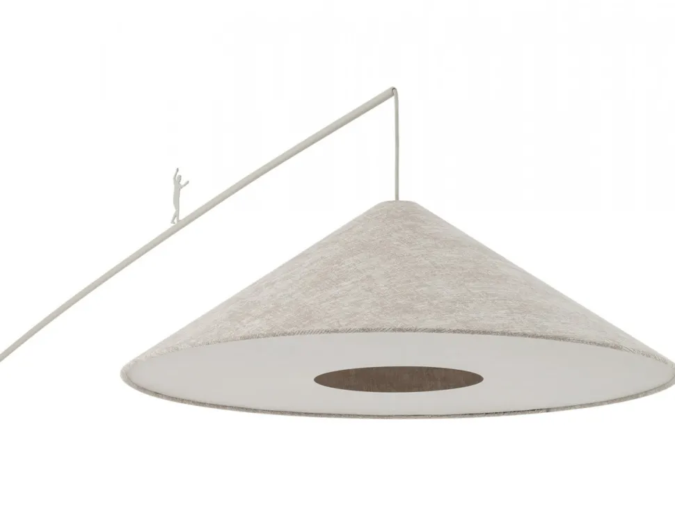Lampa podłogowa POISE A beżowa 1xE27