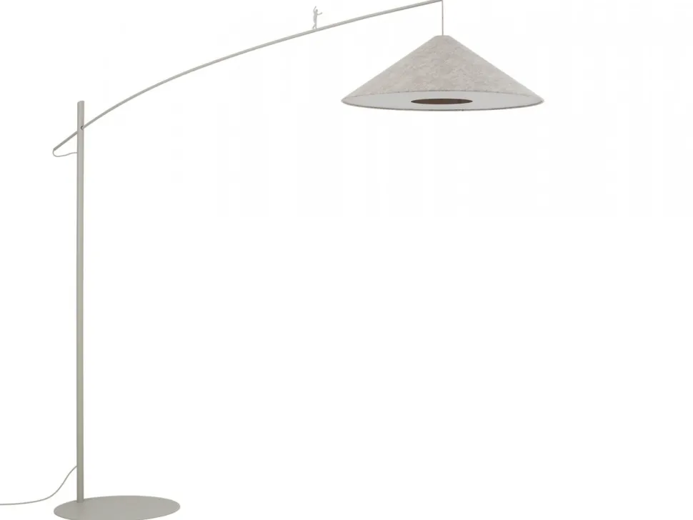 Lampa podłogowa POISE A beżowa 1xE27