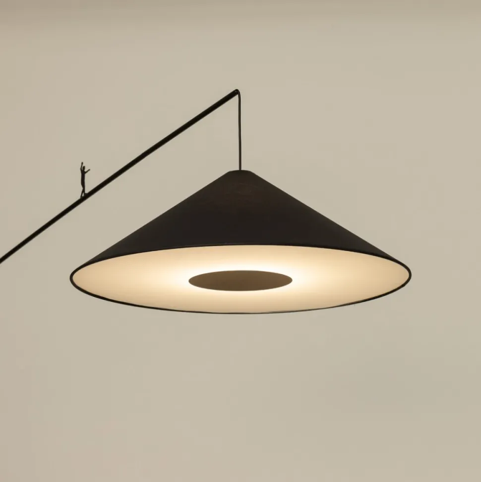 Lampa podłogowa POISE A czarna 1xE27