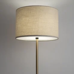 Lampa podłogowa SANTANA kremowa 1xE27