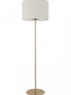 Lampa podłogowa SANTANA kremowa 1xE27