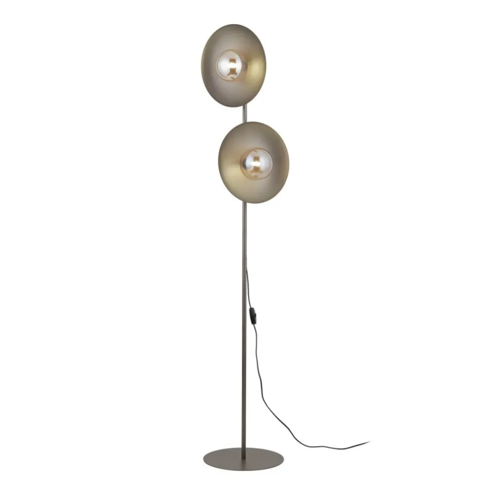 Lampa podłogowa SLATE NEW brązowa 2xG9
