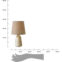 Lampa stojąca z marmurową podstawą 28 cm