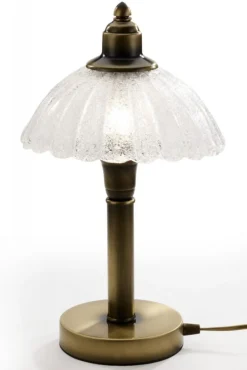 Lampa stołowa CARMEN mosiądz patynowany 1xE27