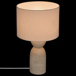 Lampa stołowa Erin beżowy marmur