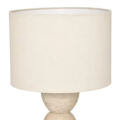 Lampa stołowa Erin beżowy marmur