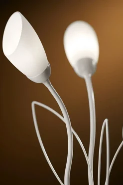 Lampa stołowa GLORIOSA szara 3xG9