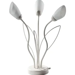 Lampa stołowa GLORIOSA szara 3xG9