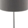 Lampa stołowa HOTEL szara 1xE27