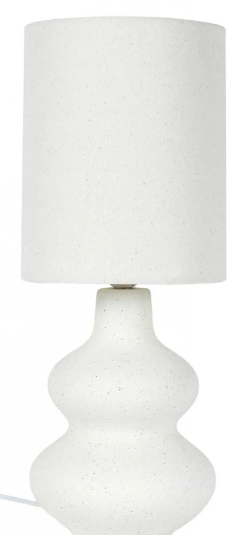 Lampa stołowa LUMA kremowa 50 cm