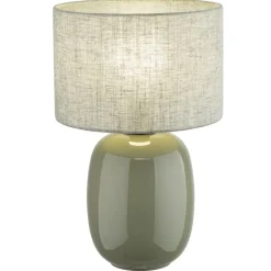 Lampa stołowa MELODY oliwkowa 1xE27