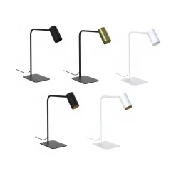Lampa stołowa MONO złota/czarna GU10