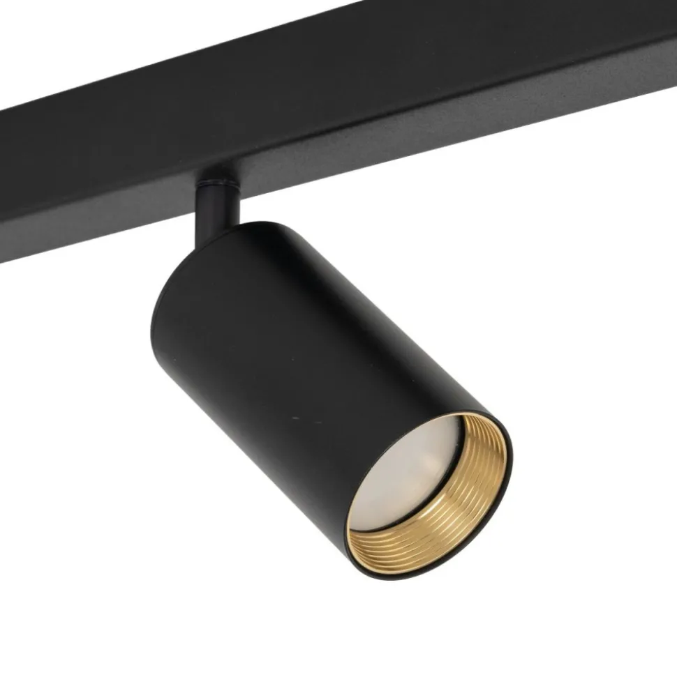 Lampa sufitowa AMIS czarna 3xGU10